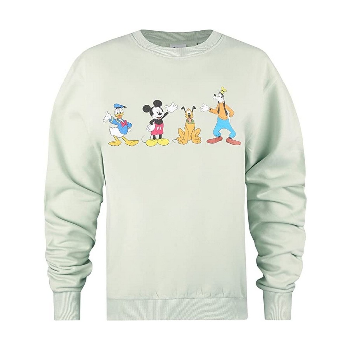 Vêtements Femme Sweats Mickey Mouse And Friends Line Up Vert