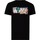 Vêtements Garçon T-shirts rond manches courtes Marvel  Noir