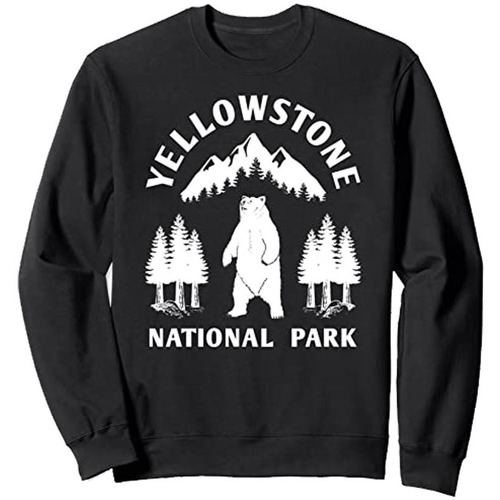 Vêtements Femme Sweats Yellowstone National Park TV645 Noir