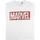Vêtements Garçon T-shirts manches courtes Marvel TV700 Blanc