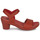 Chaussures Femme Tour de poitrine Art ALFAMA Rouge