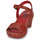 Chaussures Femme Tour de poitrine Art ALFAMA Rouge