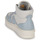 Chaussures Femme Baskets montantes Art BELLEVILLE Bleu / Beige