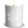 Maison & Déco Bougies / diffuseurs Kontiki Bougie heart and home ange d'hiver Blanc