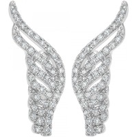 Montres & Bijoux Femme Boucles d'oreilles Sc Crystal B4033-ARGENT Argenté