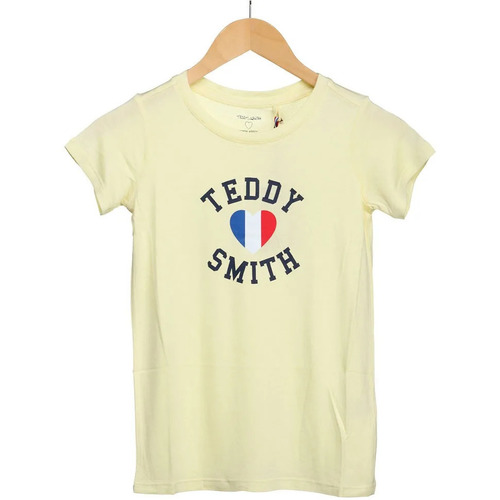 Vêtements Fille T-shirts & Polos Teddy Smith 51005733D Jaune