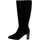 Chaussures Femme MICHAEL Michael Kors Botte Cuir Iliette Noir