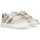 Chaussures Fille Baskets mode Tommy Hilfiger LOW CUT VELCRO SNEAKER IVOIRE/PLATINE Beige