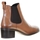 Chaussures Femme Bottines Qootum 12330 Marron