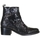 Chaussures Femme Bottines Qootum 12410 Noir