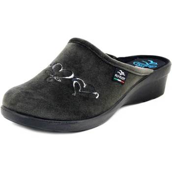 Chaussures Femme Chaussons Fly Flot House of Hounds, Textile-L7U71 Gris