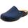 Chaussures Homme Chaussons Fly Flot Homme Chaussures, Mule, Velour- P7502 Bleu