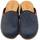 Chaussures Homme Chaussons Fly Flot Homme Chaussures, Mule, Velour- P7502 Bleu
