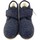Chaussures Homme Chaussons Emanuela Homme Chaussons, Bottine, Feutre de Laine-564 Bleu