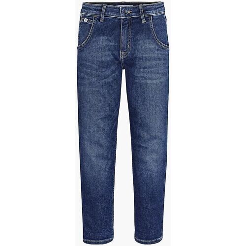 Vêtements Fille Jeans Tank Calvin Klein Jeans IG0IG01590 BARREL-1BJ DARK BLUE Noir