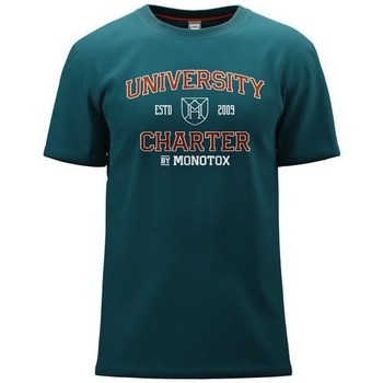 Vêtements Homme T-shirts manches courtes Monotox University Vert