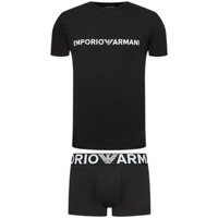 Sous-vêtements Homme Boxers armani gris exchange two tone sneakers itemnsemble unlimited logo Noir