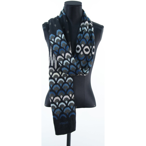 Accessoires textile Femme RASARIO velvet-effect draped midi dress Kenzo Foulards/Écharpes bleu Bleu