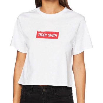 Vêtements Femme Tee-shirt Ticlass Basic Mc Teddy Smith 31014913D Blanc