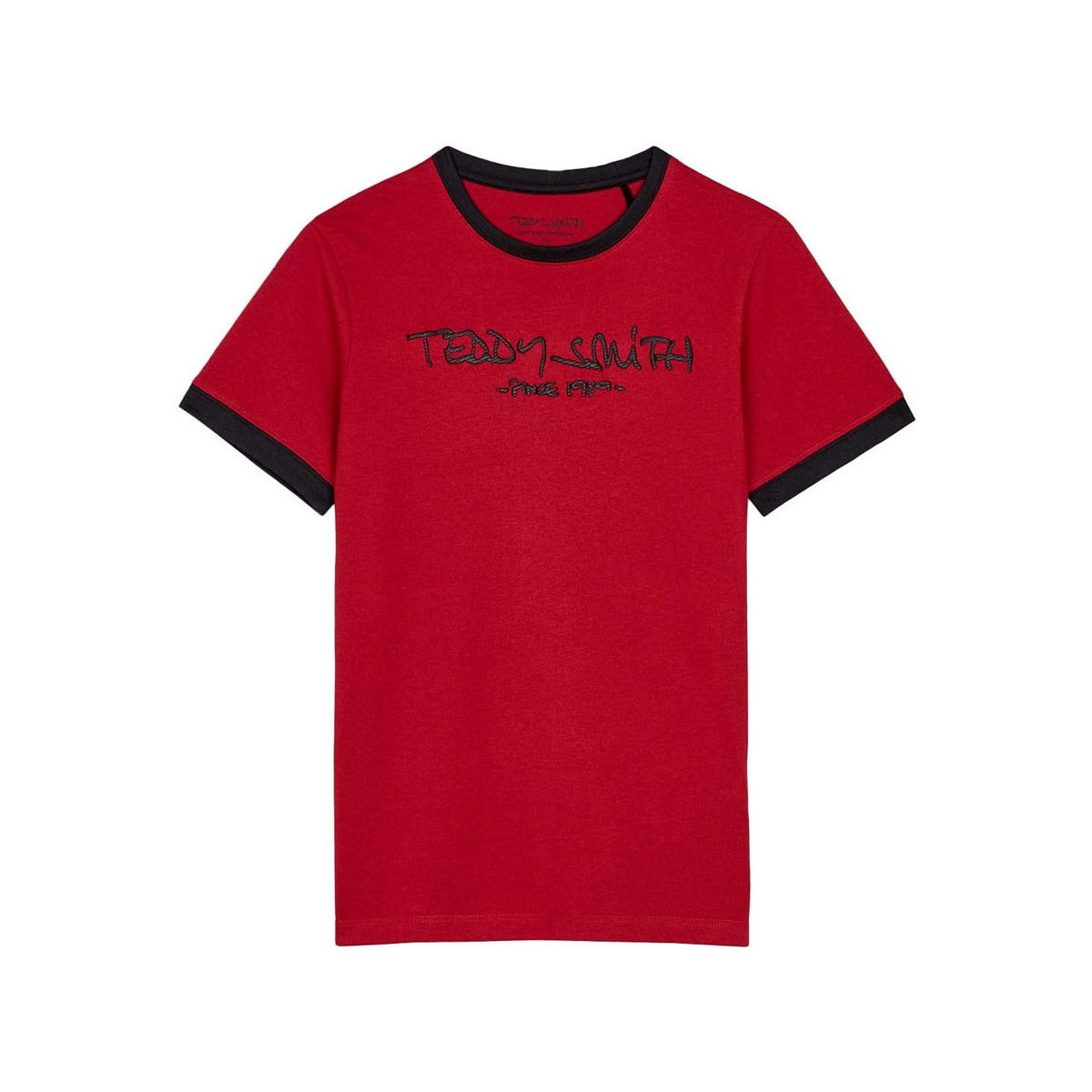 Vêtements Garçon T-shirts & Polos Teddy Smith 61002433D Rouge