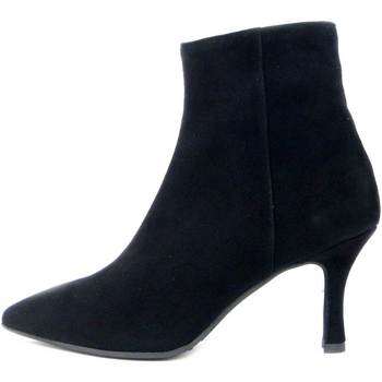 Chaussures Femme Boots Osvaldo Pericoli Femme Chaussures, Bottine, Daim, Zip-22813 Noir