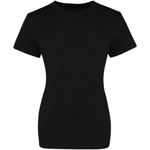 Vêtements Femme T-shirts manches longues Awdis JT10F Noir
