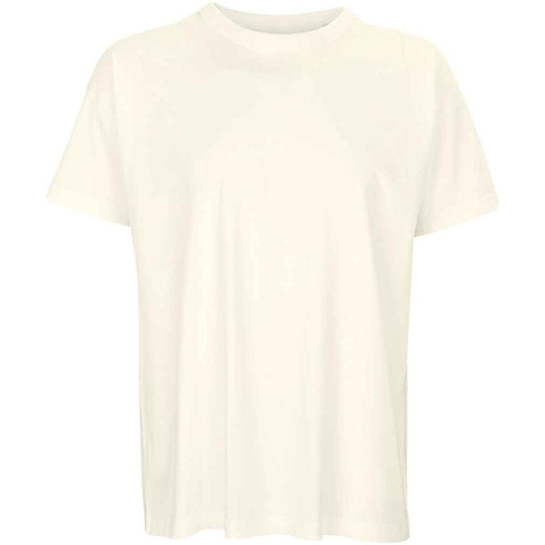 Vêtements Homme T-shirts crinkled manches longues Sols 3806 Blanc