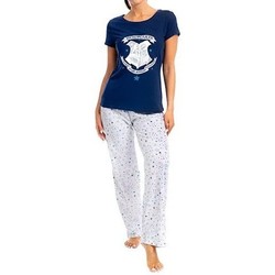 Vêtements Femme Pyjamas / Chemises de nuit Harry Potter TV1401 Bleu