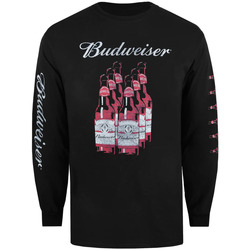 Vêtements Homme T-shirts manches longues Budweiser Six Pack Bottles Noir