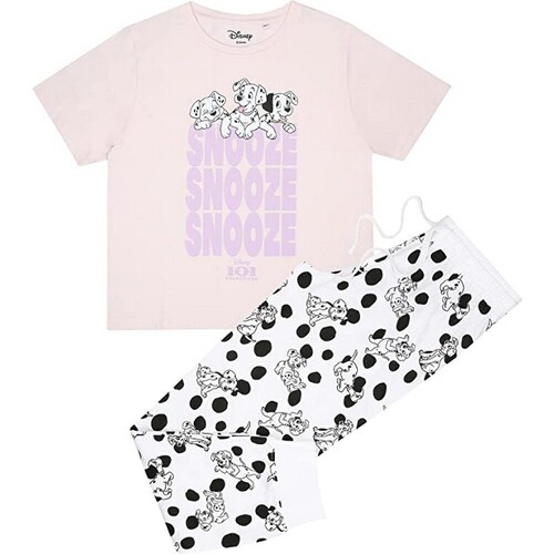 Vêtements Femme Pyjamas / Chemises de nuit Dessins Animés Snooze Noir