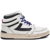 Chaussures Baskets mode Htc STARLIGHT HIGH W-WB-WHITE/BLACK Blanc