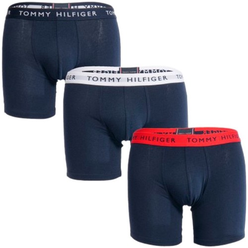 Sous-vêtements Homme Boxers Briefs Tommy Jeans Pack x3 unlimited logo Bleu