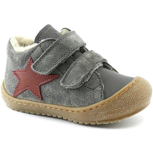 Chaussures Enfant Chaussons bébés Naturino NAT-I22-17220-AG Gris