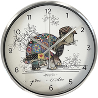 Maison & Déco Horloges Kiub Horloge à suspendre tortue Blanc
