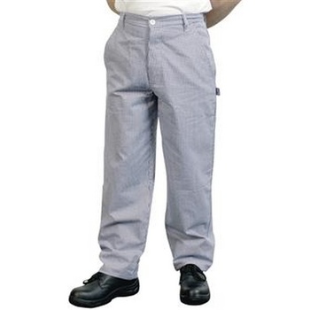 Vêtements Pantalons Bonchef AB236 Blanc