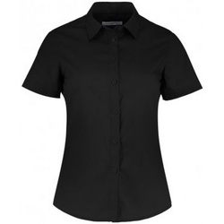 Vêtements Femme Chemises / Chemisiers Kustom Kit Poplin Noir