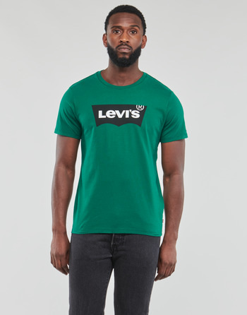 Levi's graphic-print zip-fastening cotton shirt Bianco