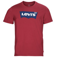 Vêtements Homme T-shirts manches courtes Levi's GRAPHIC CREWNECK TEE BW COLOR EXTENSION RUMBA RED
