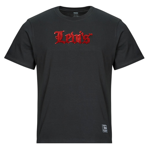 Vêtements Homme T-shirts Junior manches courtes Levi's SS RELAXED FIT TEE Noir