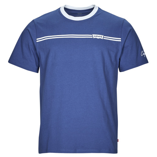 Vêtements Homme T-shirts Urchins manches courtes Levi's SS RELAXED FIT TEE Bleu