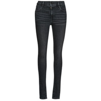 Vêtements Femme Jeans skinny Levi's 720 HIRISE SUPER SKINNY BLACK MUSTANG