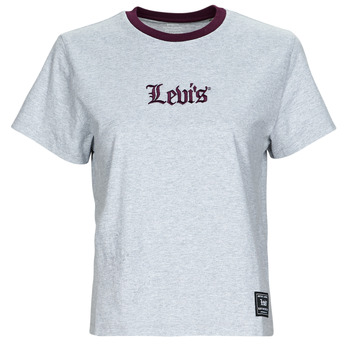 Vêtements Femme T-shirts manches courtes Levi's GRAPHIC CLASSIC TEE Gris