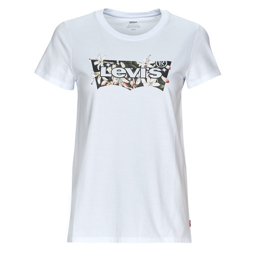 Vêtements Femme T-shirts manches courtes Levi's THE PERFECT TEE Blanc
