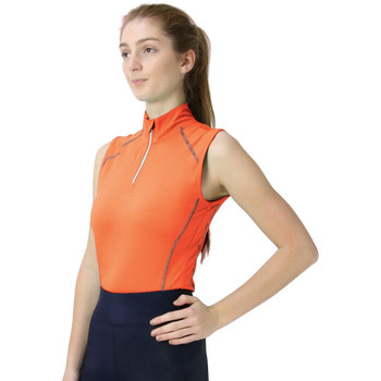 Vêtements Femme Débardeurs / T-shirts sans manche Hy Sport Active  Orange