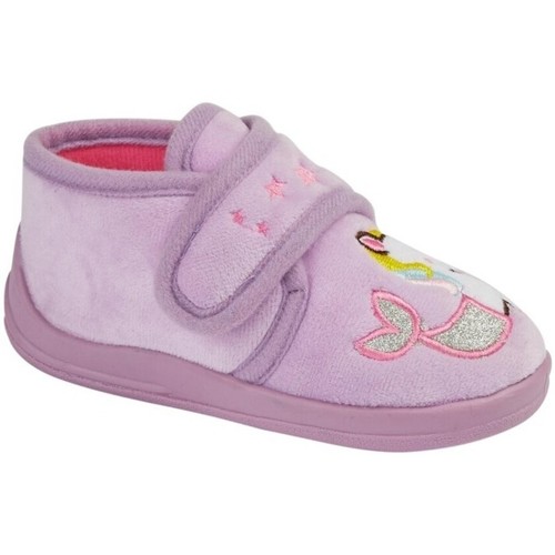 Chaussures Fille Chaussons Sleepers DF2155 Violet