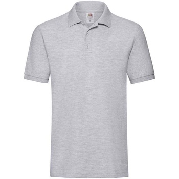 Vêtements Homme Polos manches courtes Fruit Of The Loom SS5 Gris