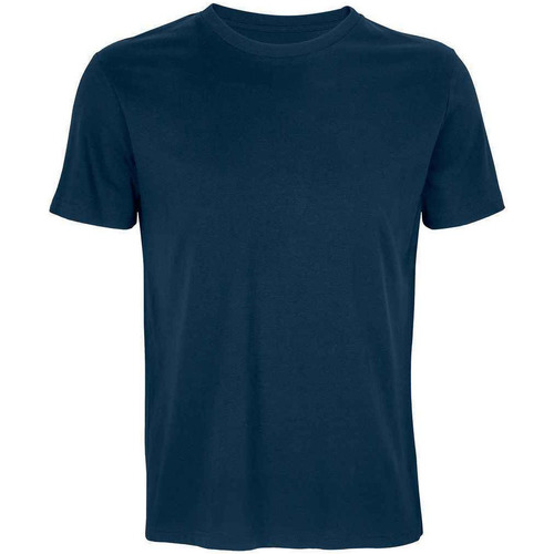 Vêtements T-shirts manches longues Sols Odyssey Bleu