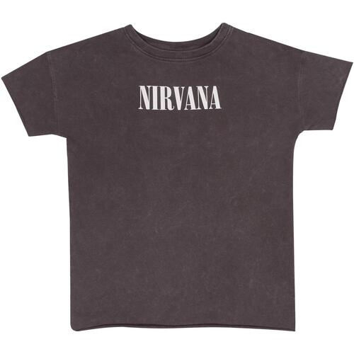 Vêtements Fille T-shirts manches longues Nirvana PG2122 Blanc