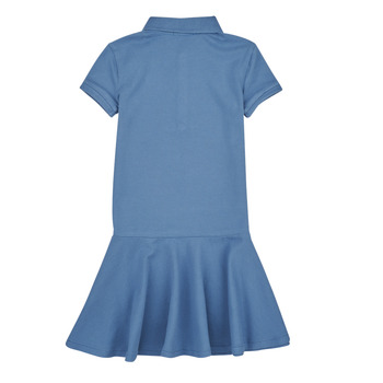 Polo Ralph Lauren SS POLO DRES-DRESSES-KNIT Bleu