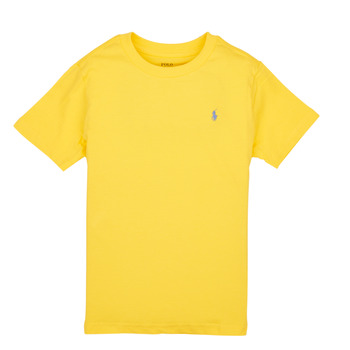 Vêtements Garçon T-shirts manches courtes Polo Ralph Lauren SS CN-TOPS-T-SHIRT Orange